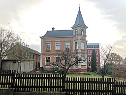 Lutherstraße in Großröhrsdorf