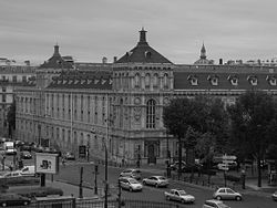 The Lycée Chaptal, at the corner of rue de Rome and the boulevard des Batignolles