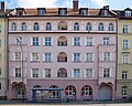 * Nomination: a stately apartment building at Auerfeldstrasse 22 in Munich-Au. --Mosbatho 22:11, 6 September 2024 (UTC) * Review Needs better perspective correction. --C messier 19:02, 14 September 2024 (UTC)  Done --Mosbatho 19:01, 15 September 2024 (UTC) Apparently there is also barrel distortion. --C messier 13:02, 16 September 2024 (UTC)