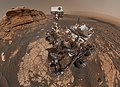 Curiosity rover self portrait on Mars, 2021