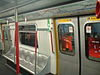 Interior of a M-stock MTR train