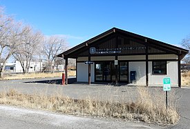 The post office in Mack