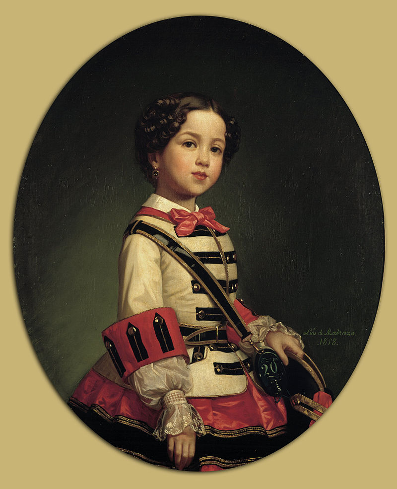 Madrazo y Kuntz, Luis de - Cristina de Roncali y Gaviria, the Little Marquise of Roncali - Google Art Project.jpg