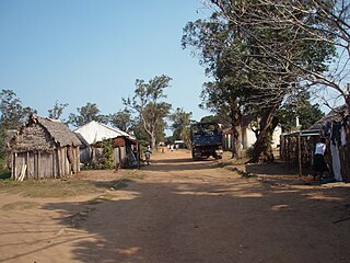 Manantenina Place in Anosy, Madagascar