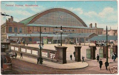 Manchester Central Station, terminus of the Fallowfield line