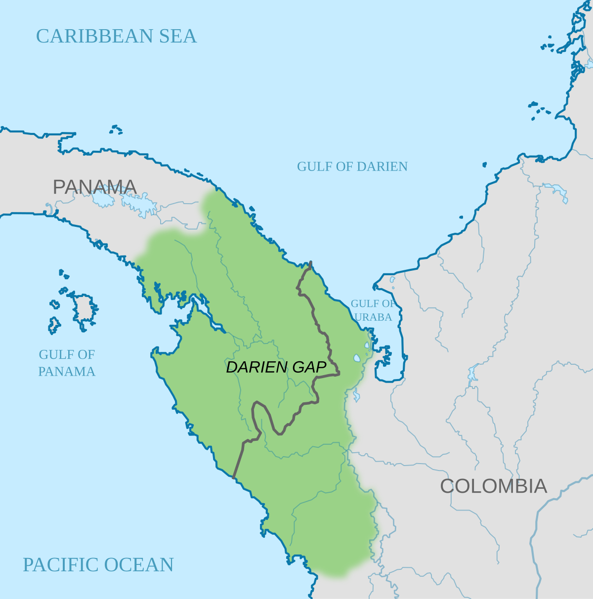 Darién Gap - Wikipedia