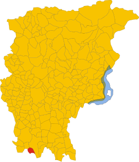 Localização de Misano di Gera d'Adda