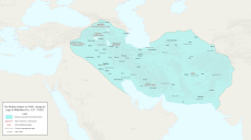 Map of the Parthian Empire under Mithridates II.svg