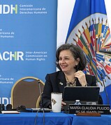 María Claudia Pulido Secretaria Ejecutiva Adjunta para el Monitoreo, Promoción y Cooperación Técnica en Derechos Humanos (53616428500).jpg