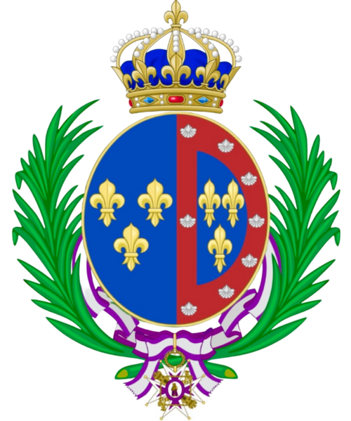 File:Marguerite de Parme duchesse de Madrid coat of arms.png