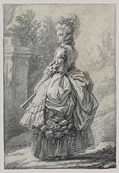 Marie Antoinette in a Park 1780-1781