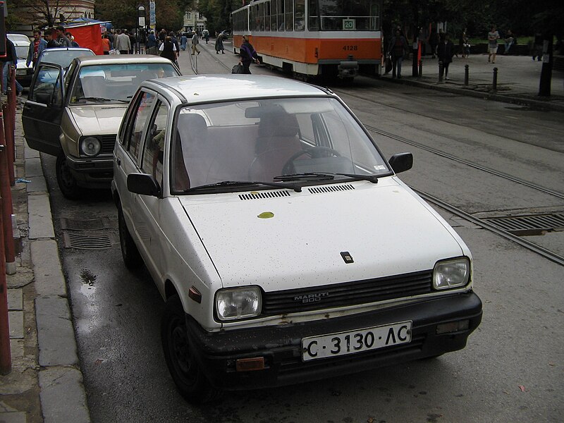 File:Maruti-Suzuki 800 in Sofia, Bulgaria 2005.jpg