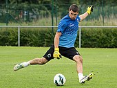 Ryan training with Club Brugge in 2014 Mathew Ryan Club Brugge.jpg