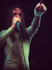 Chamberlain performing with Underoath at 2008's Mayhem Festival Mayhem-210.jpg