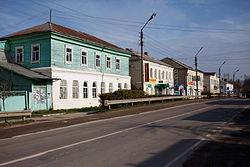 Lenina Avenue in Medyn
