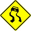 Slippery road