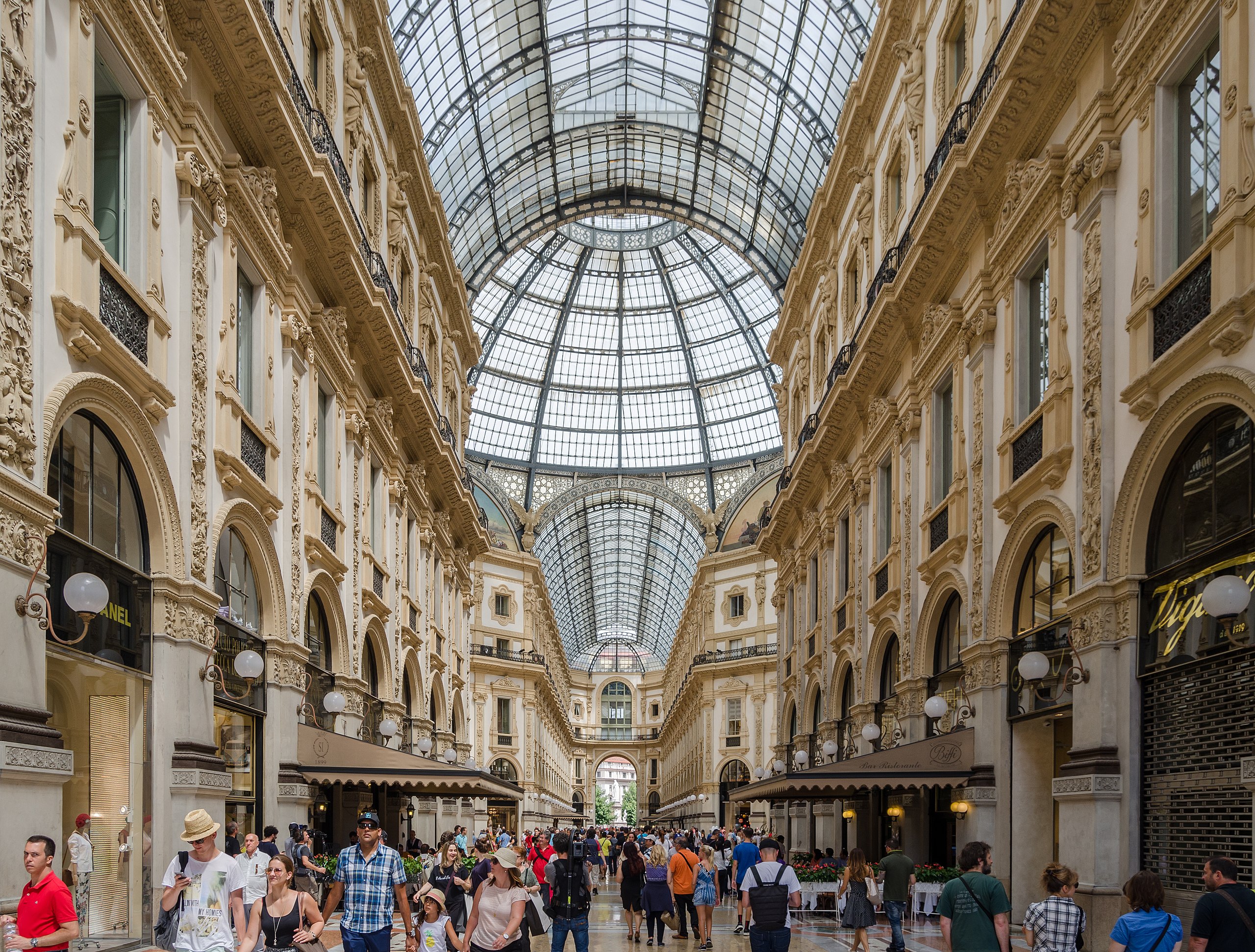 Galleria Vittorio Emanuele II and its uniqueness