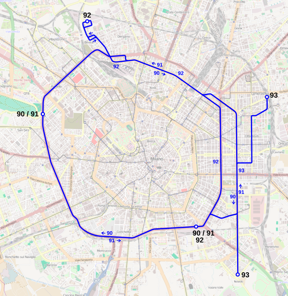 File:Milano mappa rete filoviaria.svg