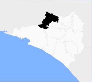 Municipality of Minatitlán in the state of Colima