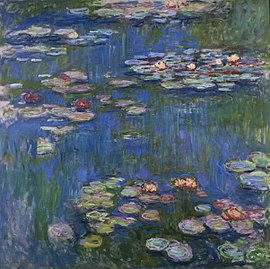 Lacul cu nuferi de Claude Monet, 1916
