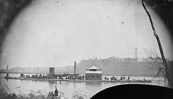 Mahopac on the Appomattox River, 1864