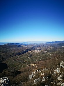 Panorama con vista da Monte Pennino