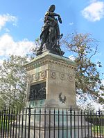 Monumento a los Muertos de 1870 en Mars-la-Tour Obra realizada en 1874, fundición en bronce de A. Charnod -1875. Los relieves del pedestal son también de Bogino del año 1877[5]​ 49°5′58″N 5°52′46″E﻿ / ﻿49.09944, 5.87944