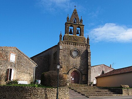 Mourvilles Hautes L'église