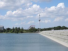 Murayama Reservoir and Barrier.jpg