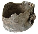 Roman water distribution pot made of lead