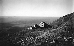 Hütte in den 1930er Jahre