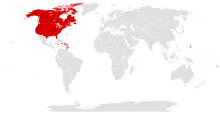 NANP countries.svg