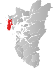 Karmøy в рамките на Rogaland