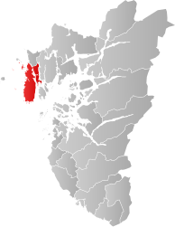 Karmøy - Hartă