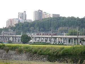 日生線を走る列車