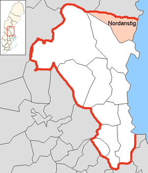 Nordanstig Municipality in Gävleborg County.png
