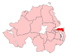 Избирательный округ среднего размера, расположенный на юго-востоке округа. 