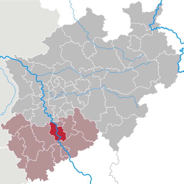 Келн во рамките на Северна Рајна-Вестфалија