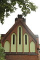 Čeština: Štít budovy fary ve městě Nowa Ruda, Polsko English: Parish building in Nowa Ruda, near the St. Nicholas Church, Poland