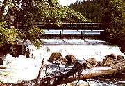 Gamla dammen vid Frötjärnen 1984