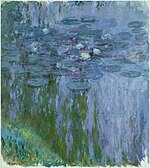 "Nymphéas" (1916-1919) de Claude Monet - Musée Marmottan Monet (W 1855)