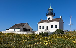 Old Point Loma Light Station im April 2019