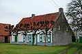 Gammelt og tradisjonelt hus i Oosteeklo
