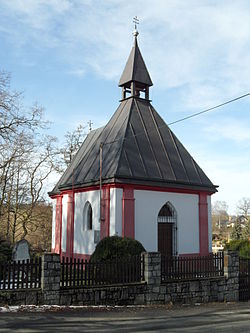 Kostelík a památník obětem 1. světové války