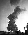 Test der Wasserstoffbombe Hood, die radioaktive Wolke stieg bis in eine Höhe von 13,3 km