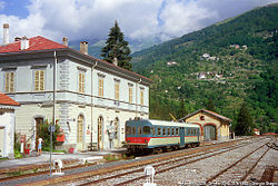 Ormea train station