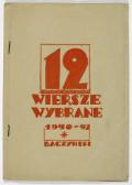 Krzysztof Kamil Baczyński Wiersze wybrane 1940-42