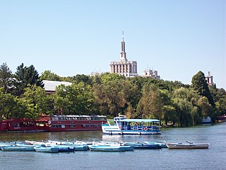 Parque Herăstrău» en verano (2006).