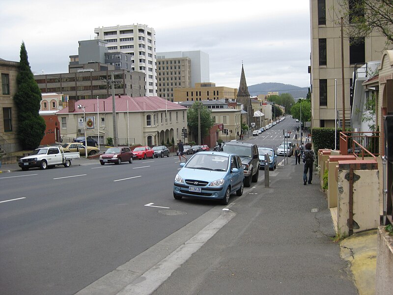 File:Part of Davey Street Hobart in November 2010.jpg