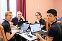Participants from Georgia at Summer Wikicamp II (2019), Tsaghkadzor, Wikimedia Armenia.jpg